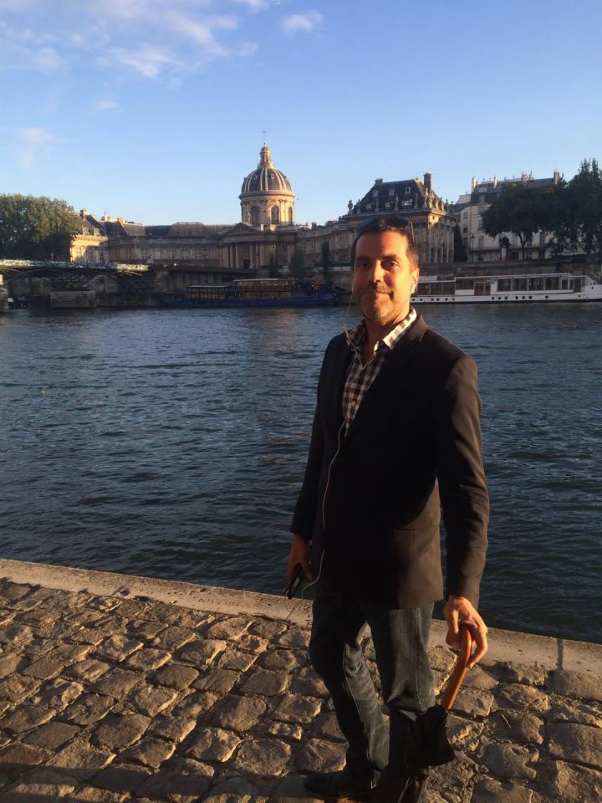 Abe in Paris recently